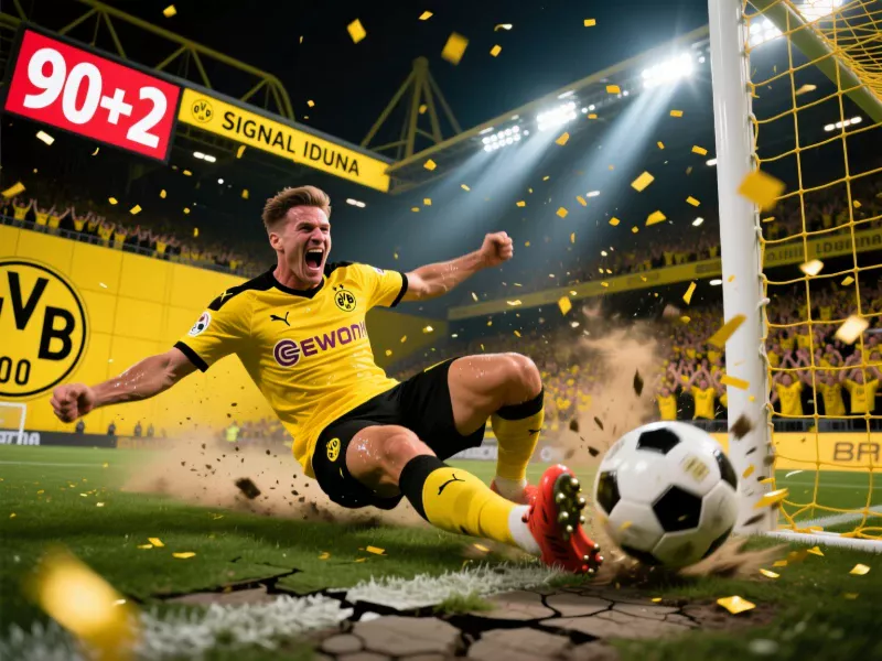 BVB Spieler jubelt nach spätem Tor - dramatische Momente für erfolgreiche Live-Wetten